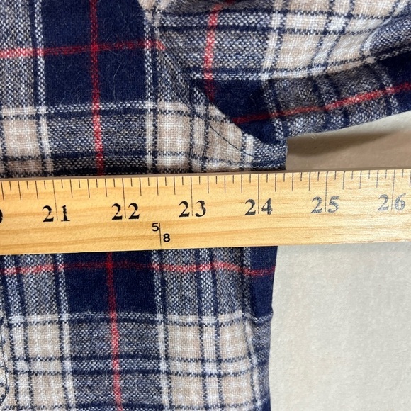 NWT Old Stock Woodland Large Wool Blend Plaid Shirt Jacket Outdoor Workwear USA - Picture 11 of 12